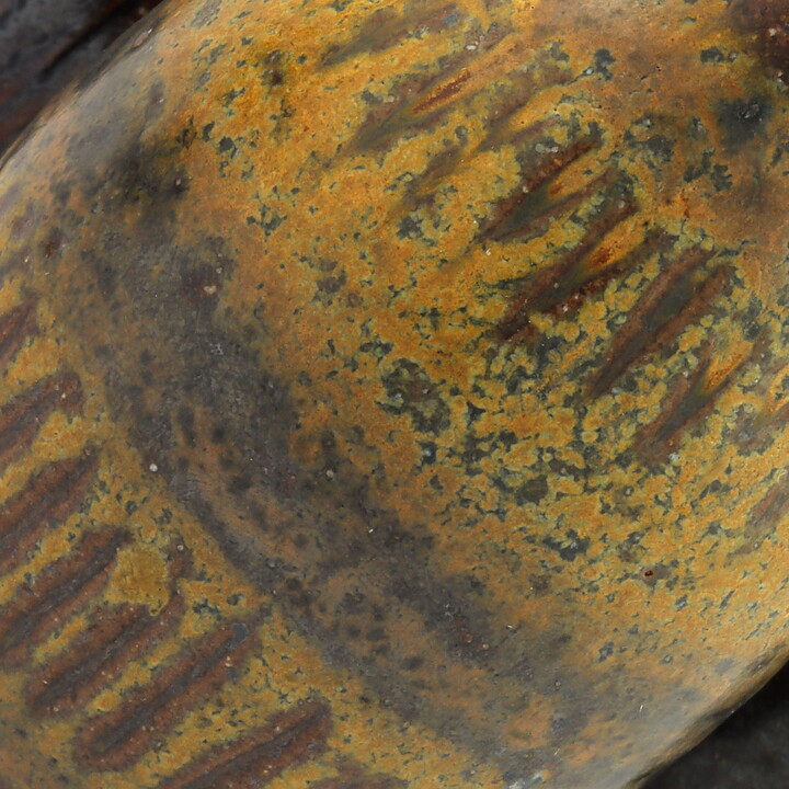 アーサー・アンダーソン  一点もの  茶色いベース  4点セット  (5–9cm)  1950年代