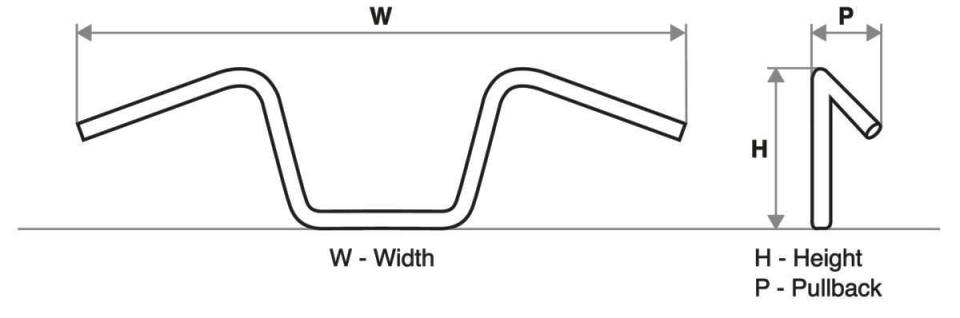 Styre Corsa Chr 1",  76cm - 4