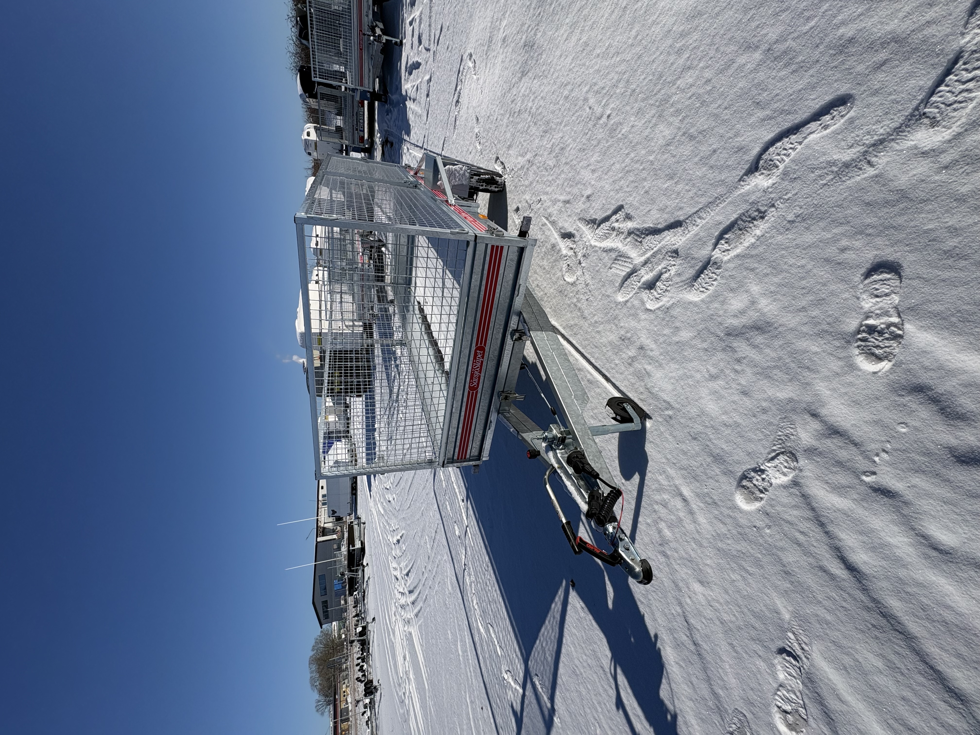 SLÄPVAGN ::: 360 x 150 cm - 1300 kg ::: Sävsjö  FTB 3602  NFN96G - 3