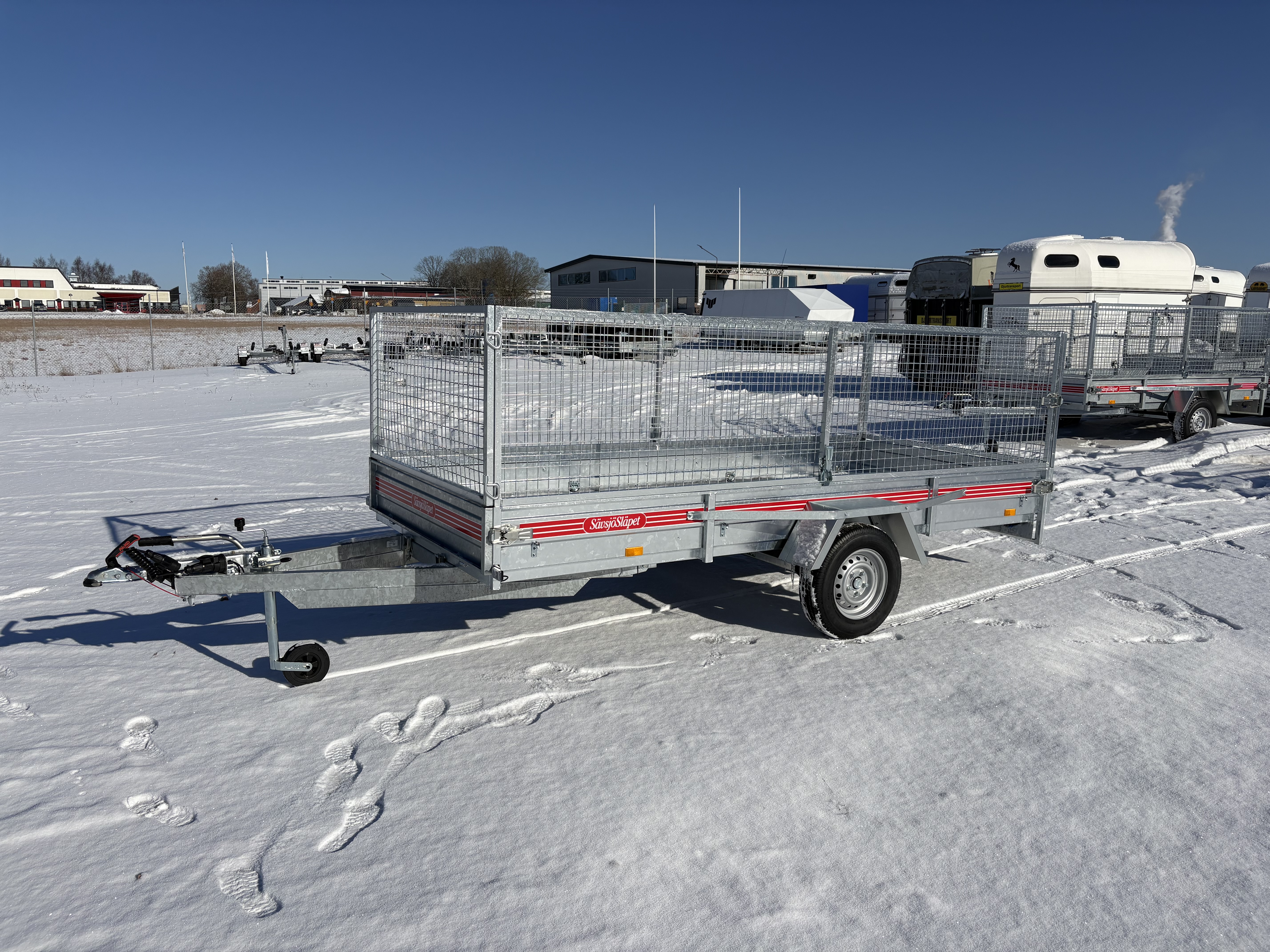 SLÄPVAGN ::: 360 x 150 cm - 1300 kg ::: Sävsjö  FTB 3602  NFN96G - 2