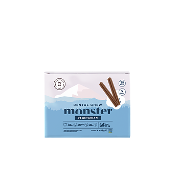 Monster Dental Chew  Vegetarian Month Pack