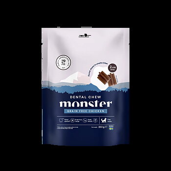 Monster Dental Chew Chicken Bites