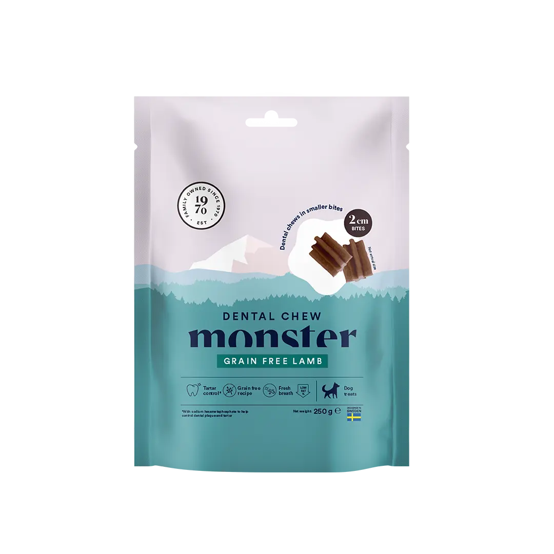 Monster Dental Chew Lamb Bites