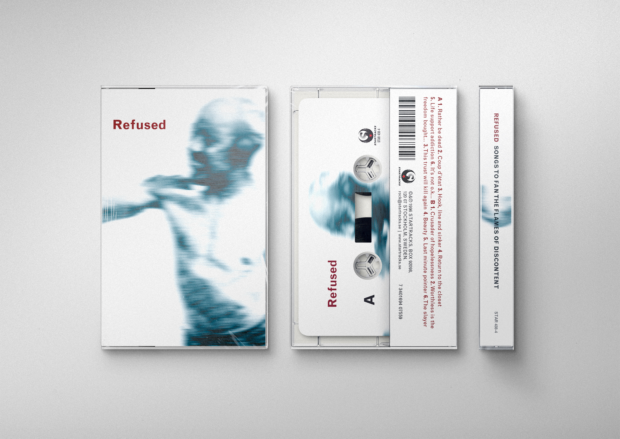 Refused - Songs to fan the flames of discontent Cassette 