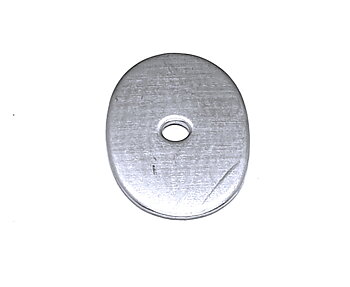 Metallbricka 33 x 21 mm