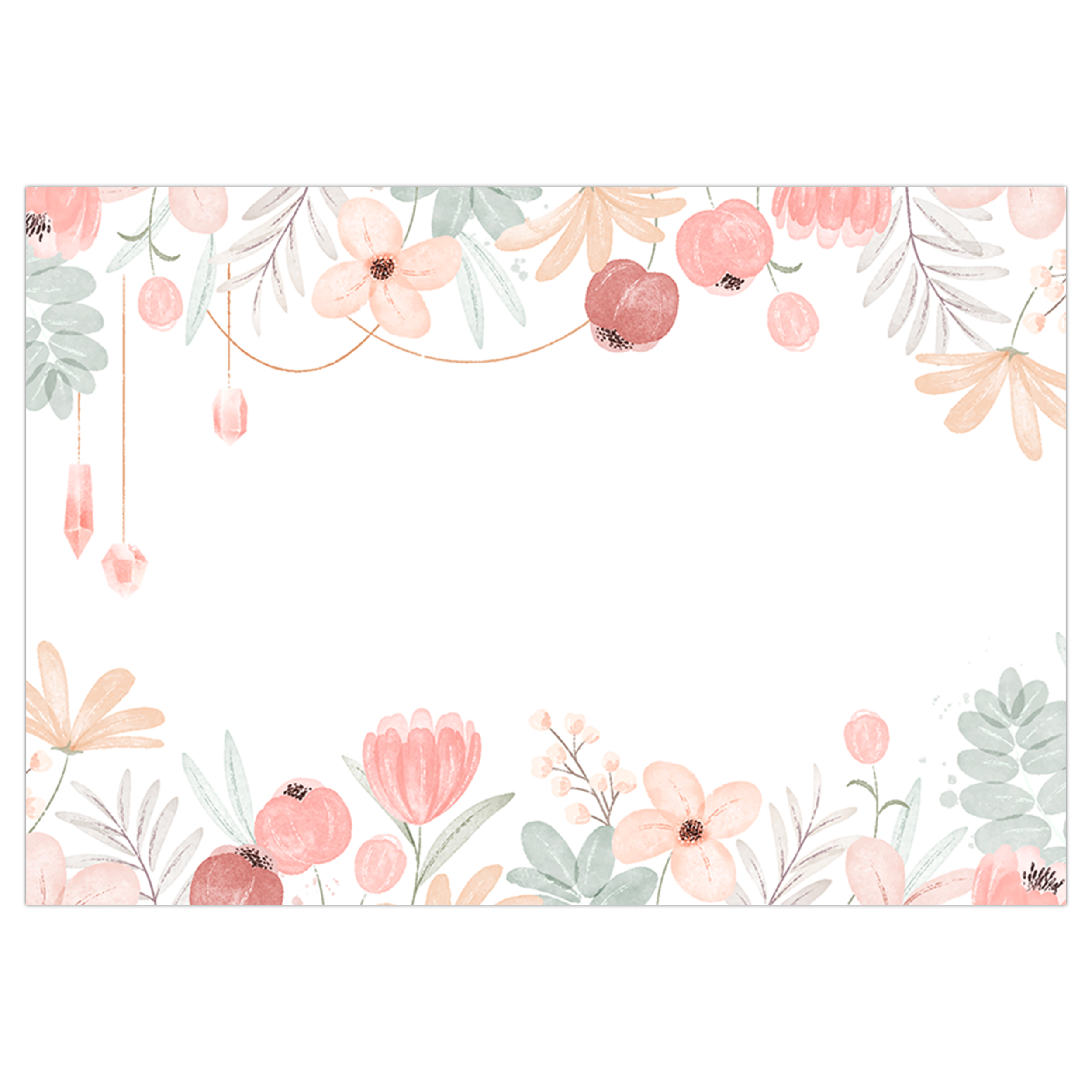 Handletteringpapper - Boho 48 kort - 9
