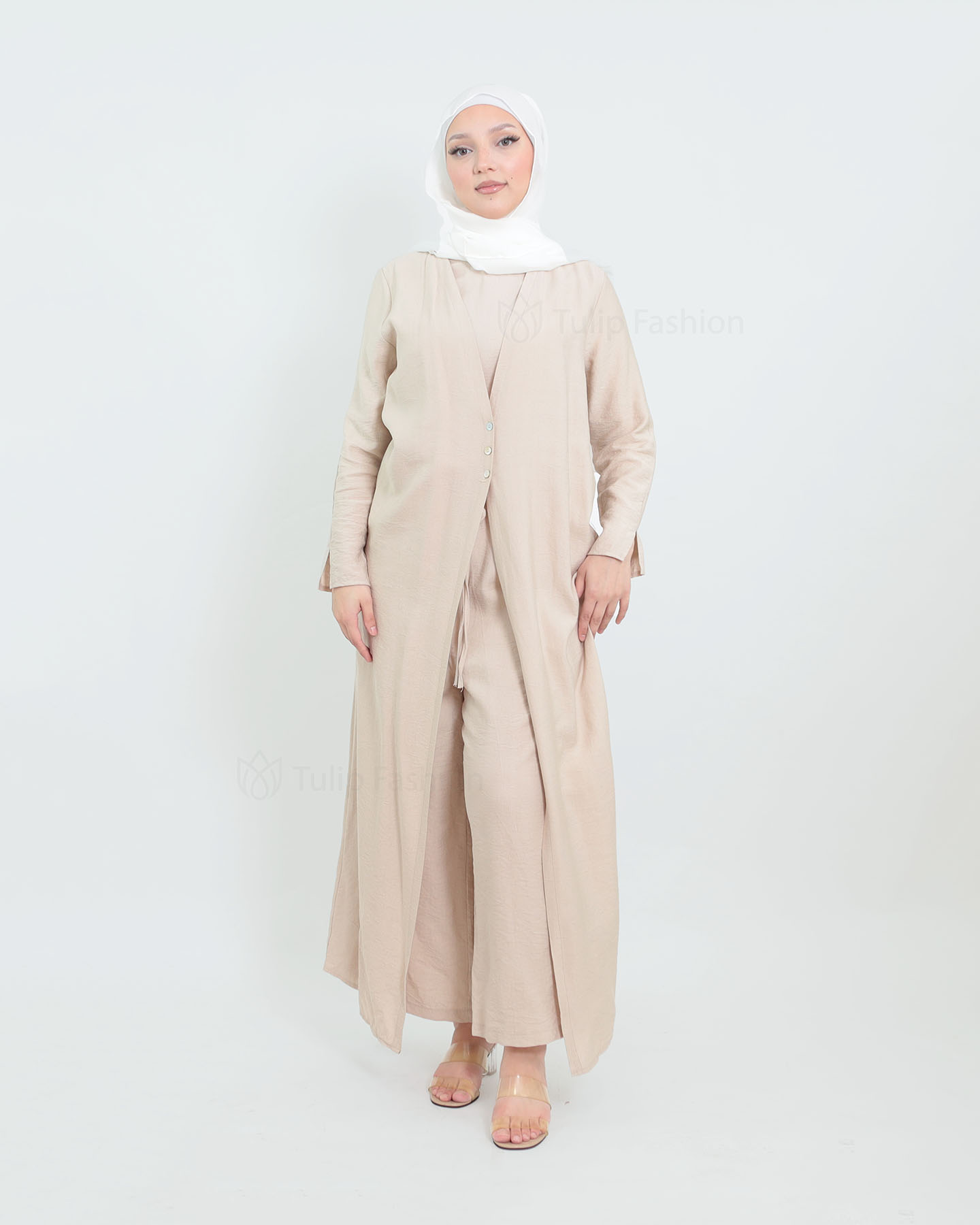 Jumpsuit set - Beige
