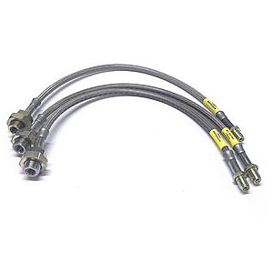 Bromsslang Stålomspunnen Volvo PV, Duett Bak + H/V Fram