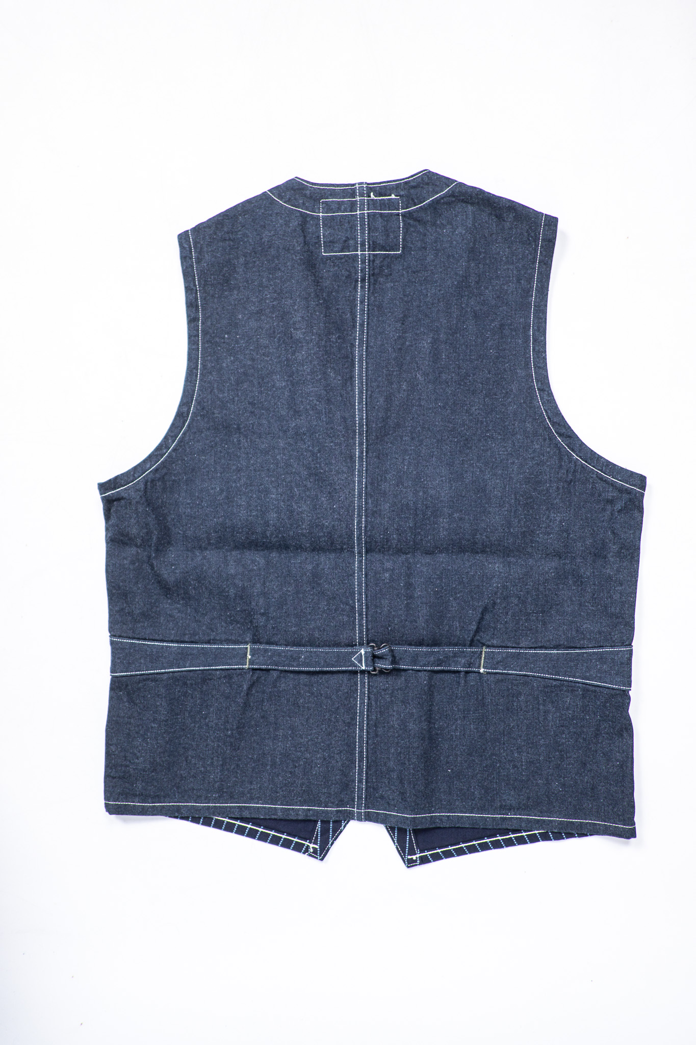 Sugar Cane - 9oz. Wabash Stripe Work West Indigo - Göteborg Manufaktur