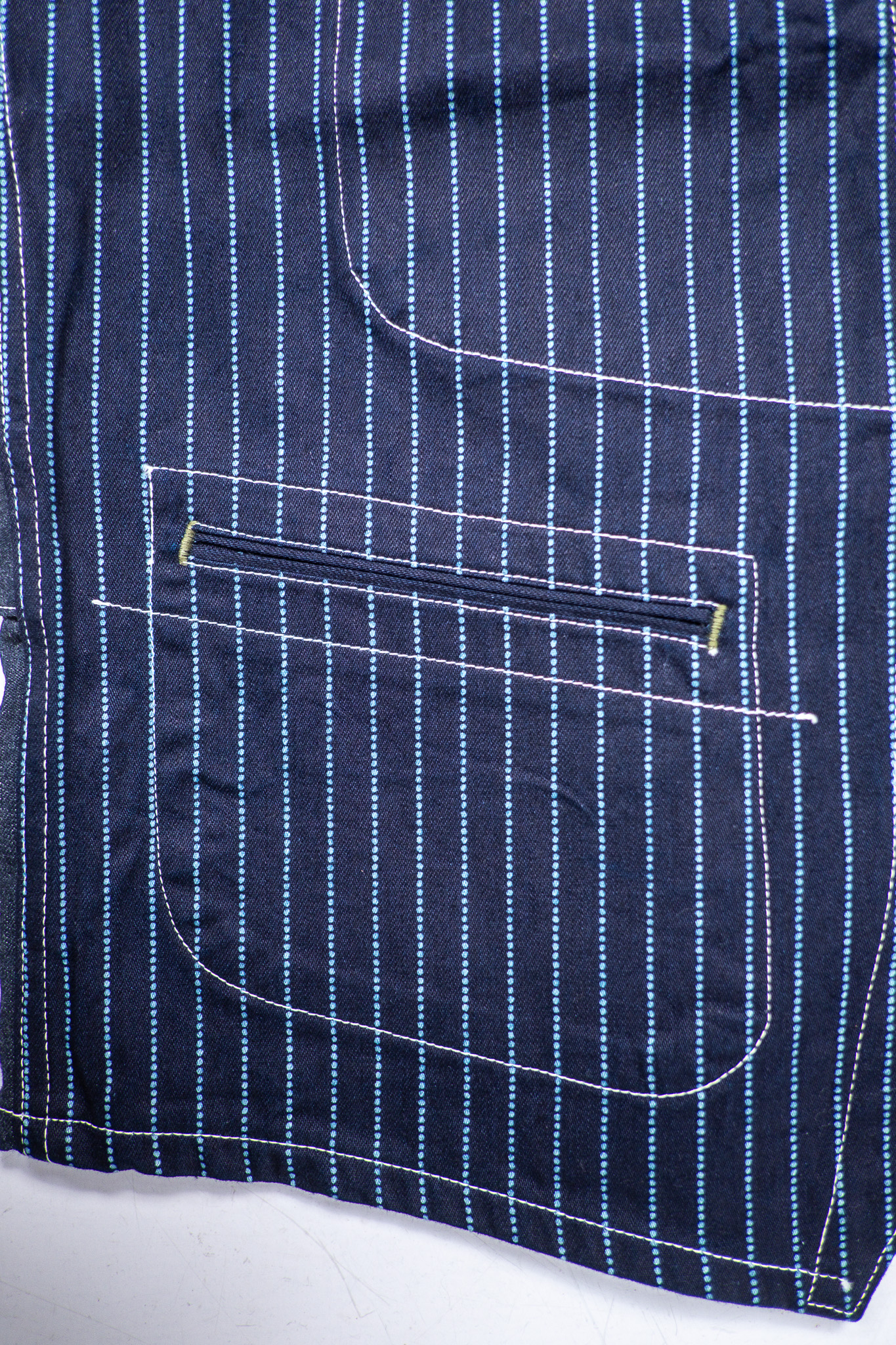 ジャケット・アウター SUGAR CANE 8.5oz INDIGO STRIPE WORK COAT SUGAR CANE 8.5oz INDIGO STRIPE WORK COAT Sugar Cane - 9oz. Wabash