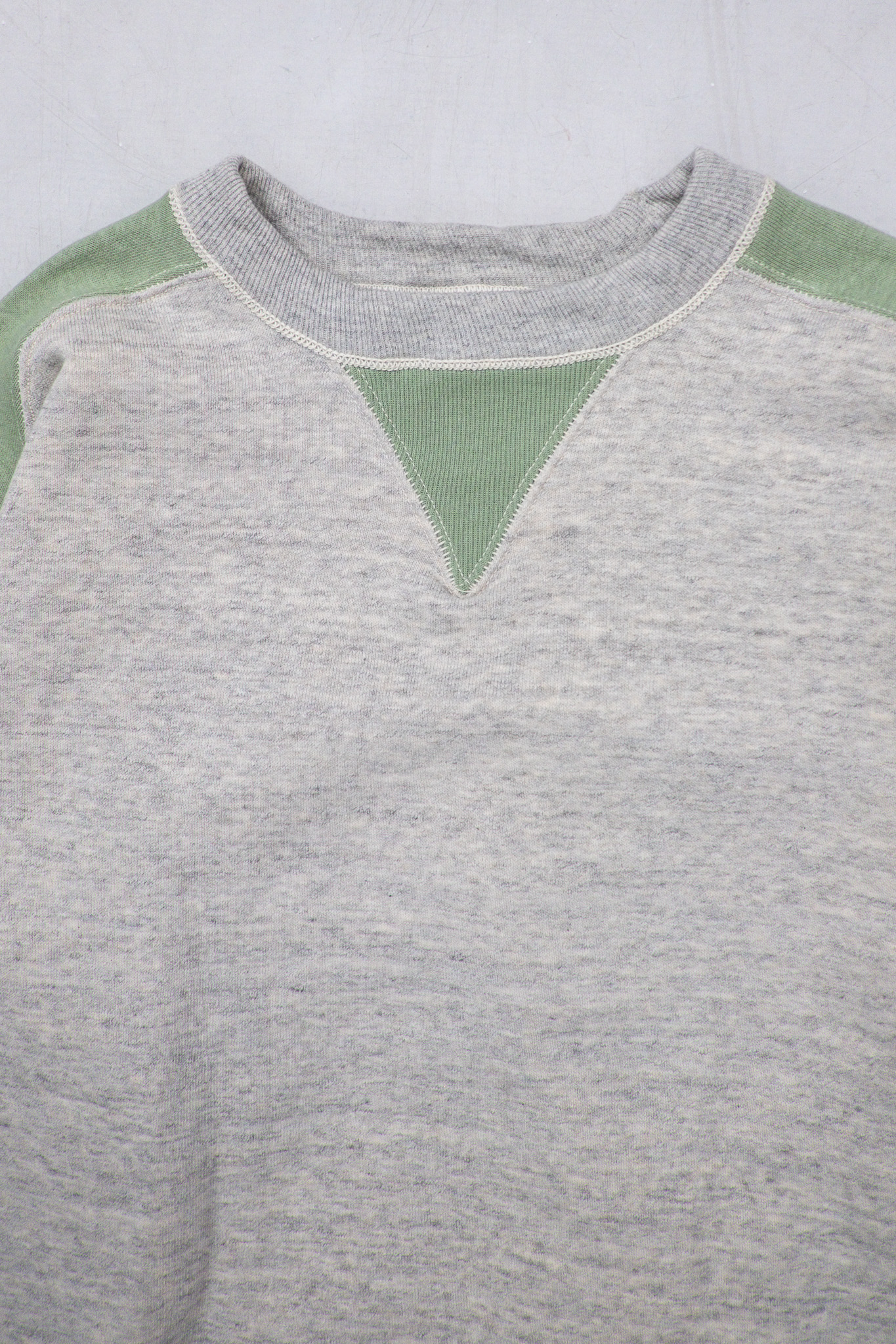Warehouse X John Gluckow - Freedom Sweat Oatmeal/Light Green