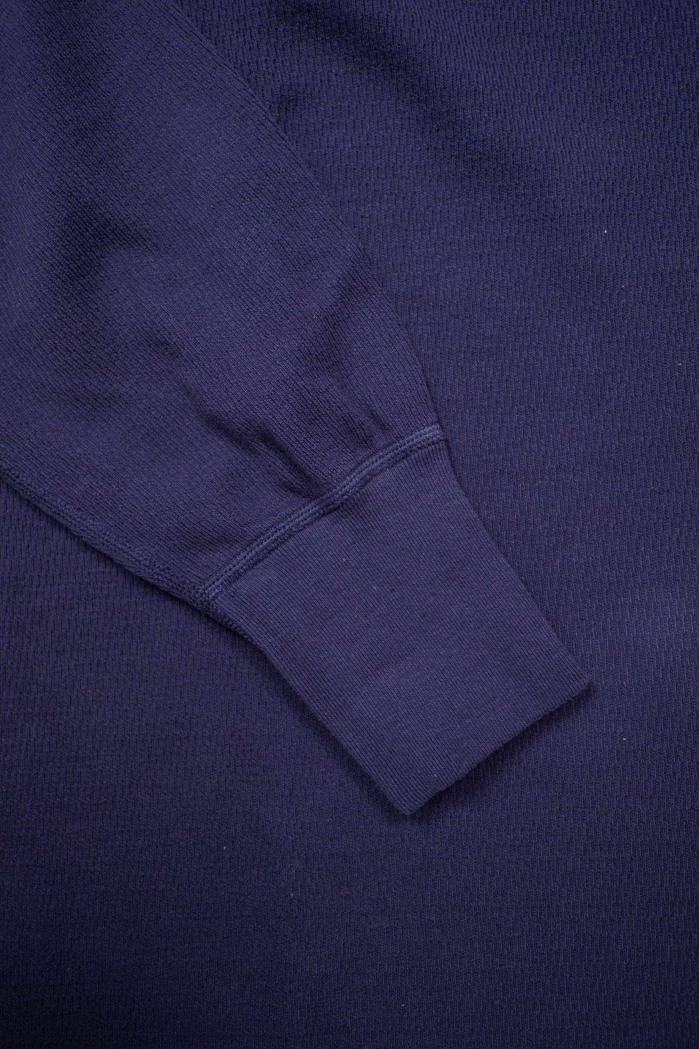 Dubbleworks - Thermal Crew Neck Tee Navy - 3
