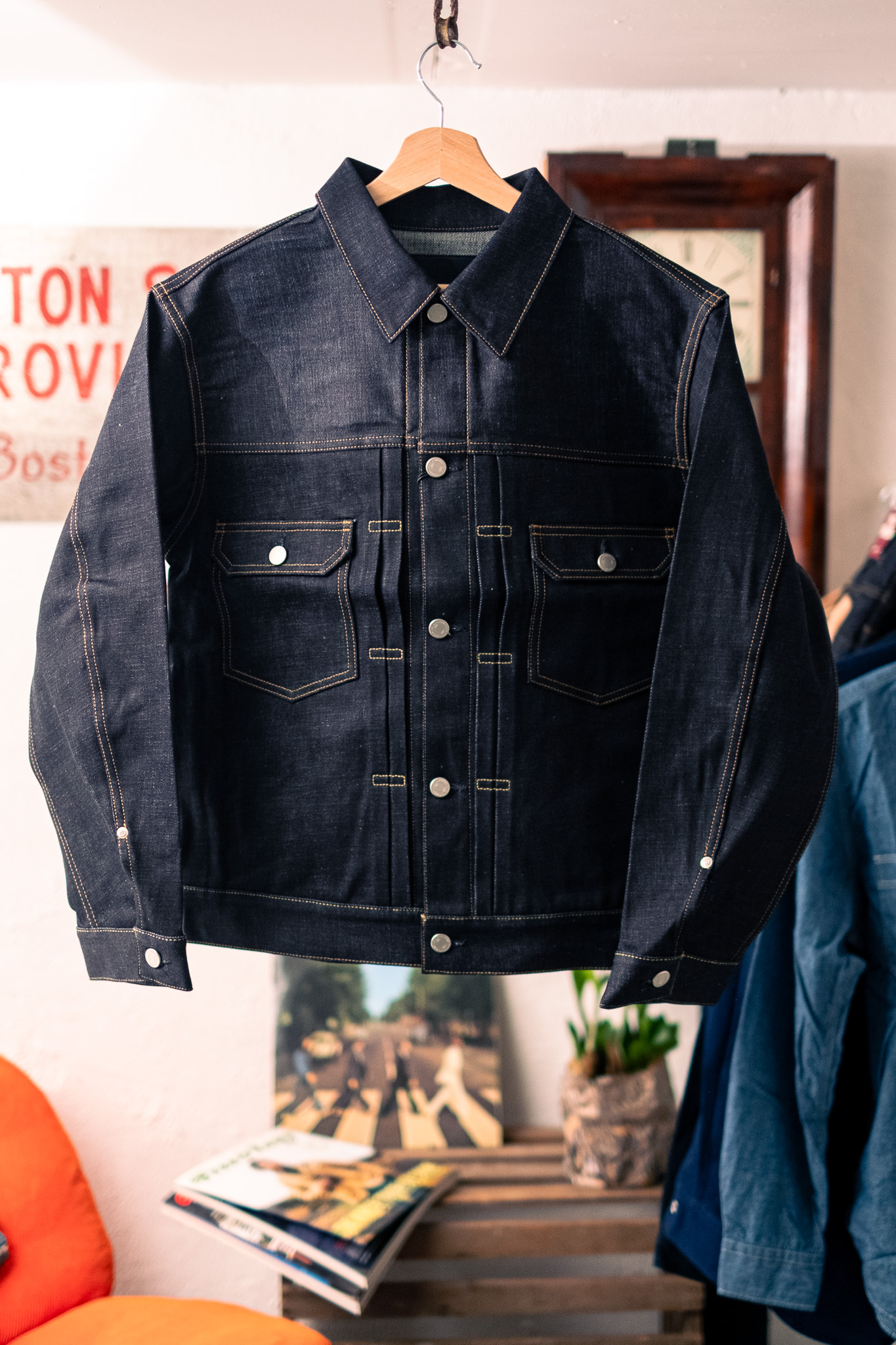 MOMOTARO JEANS - 002 Standard Denim Jacket 14.7oz - Göteborg