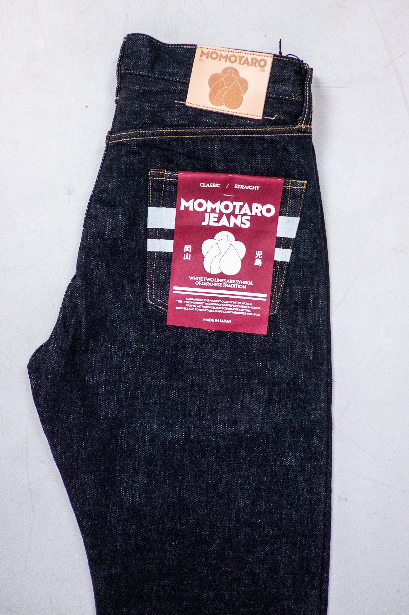 MOMOTARO JEANS - 100 Classic Straight GTB 15.7oz - 4