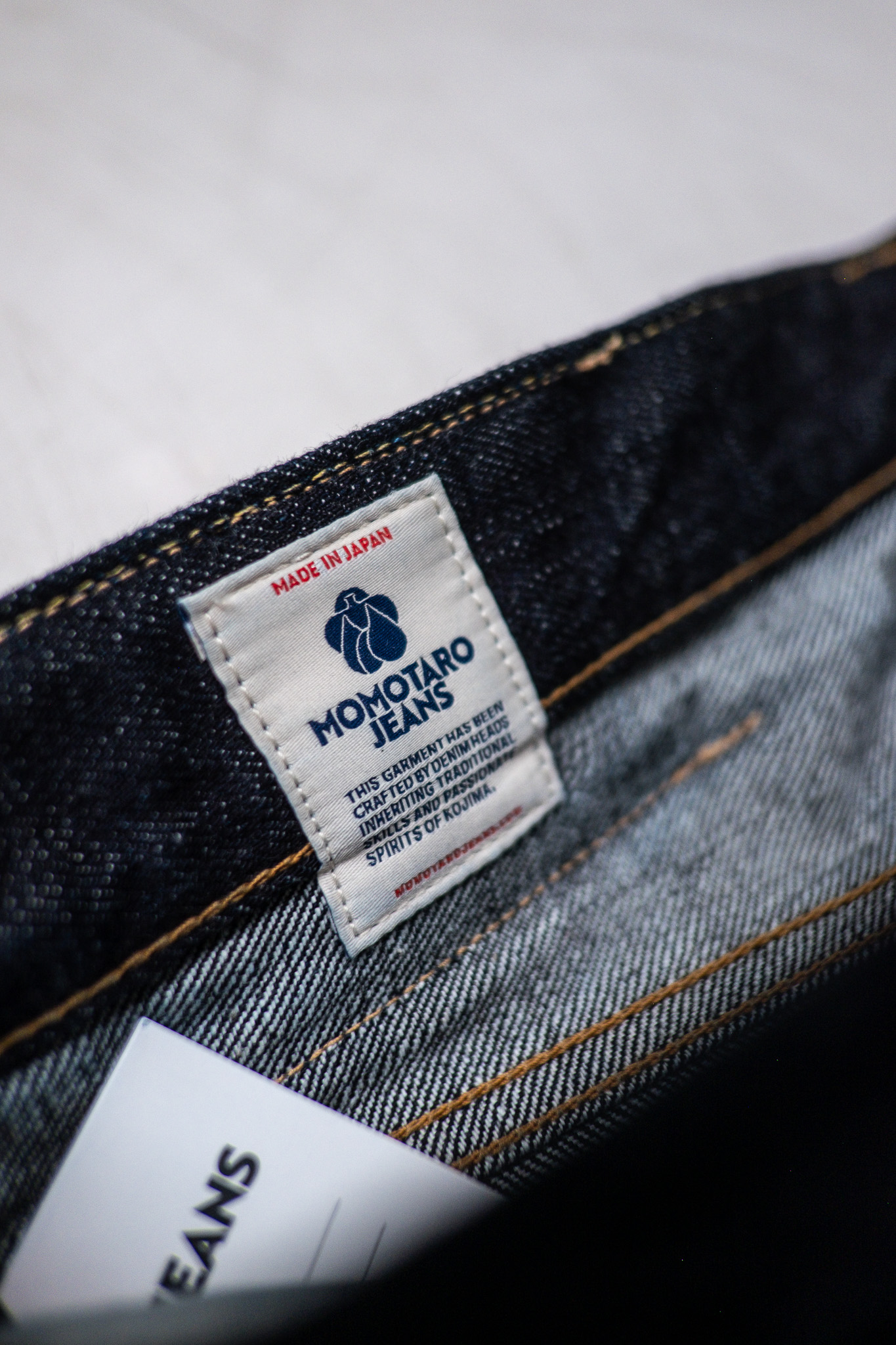 MOMOTARO JEANS - 100 Classic Straight GTB 15.7oz - 11