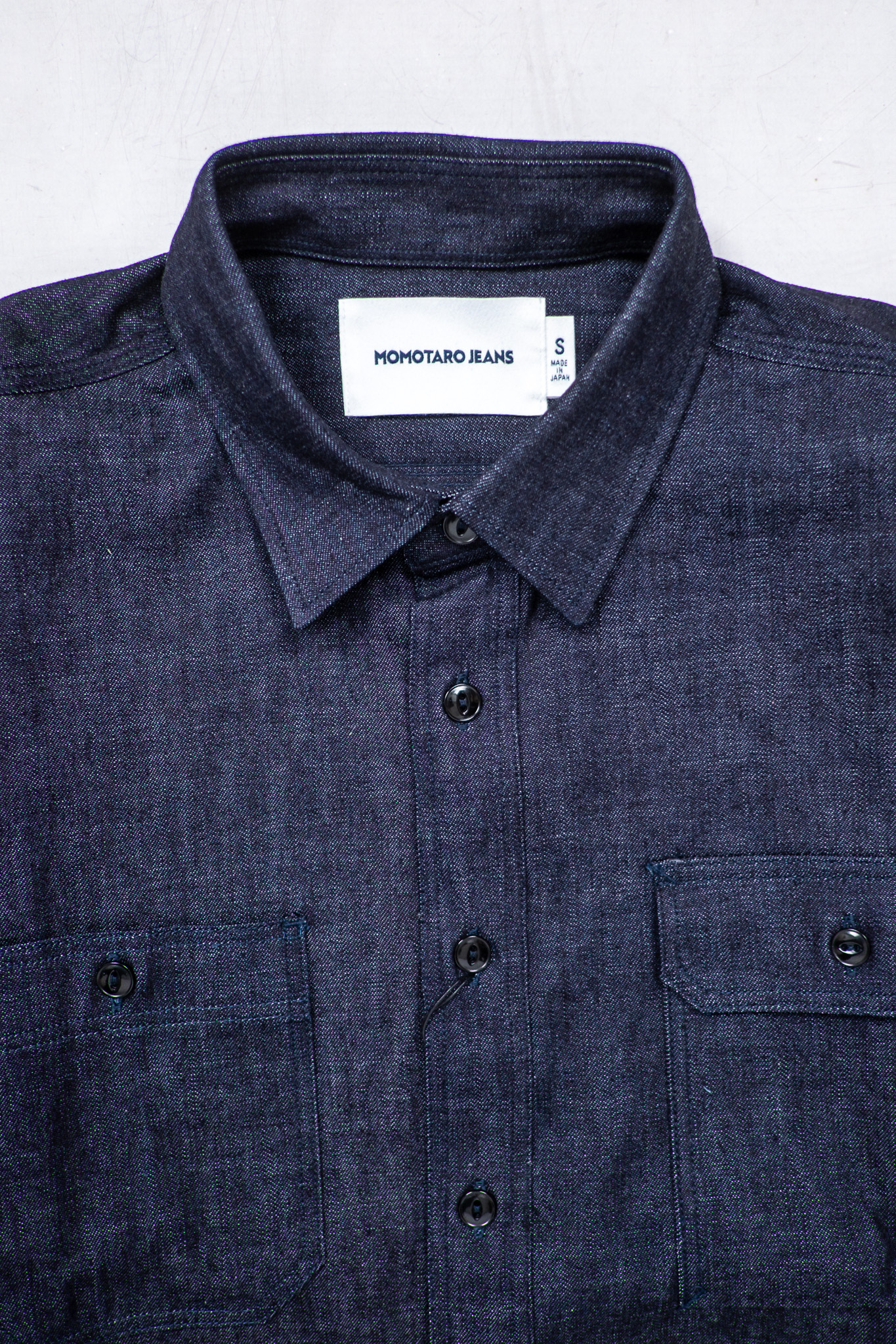MOMOTARO JEANS - Triple Stitch Denim Shirt - 3