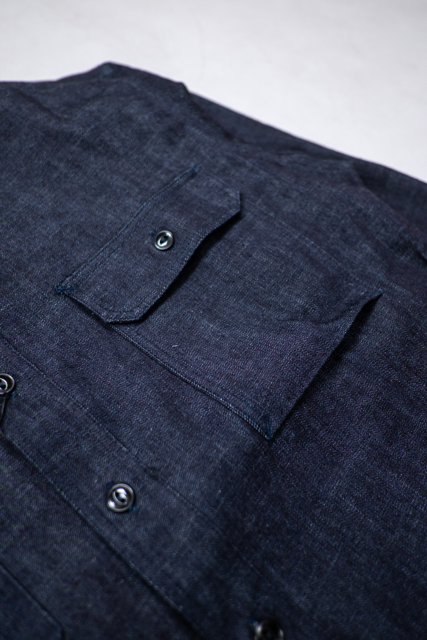 MOMOTARO JEANS - Triple Stitch Denim Shirt - 4