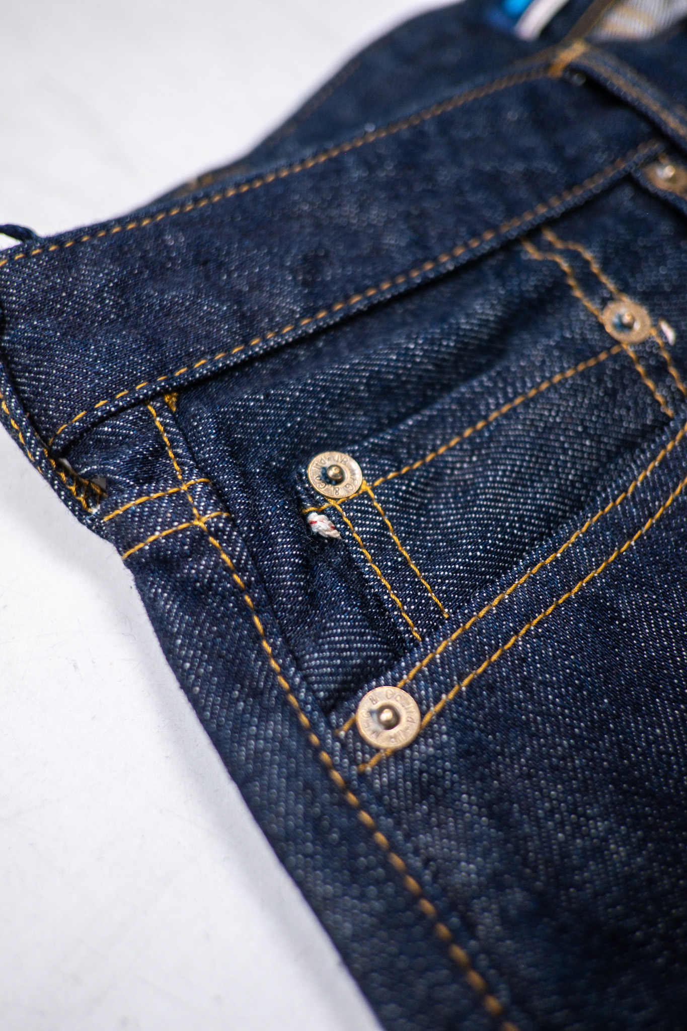 Japan Blue - J404 Africa Cotton Selvedge Denim Classic Straight 12.5oz - 7