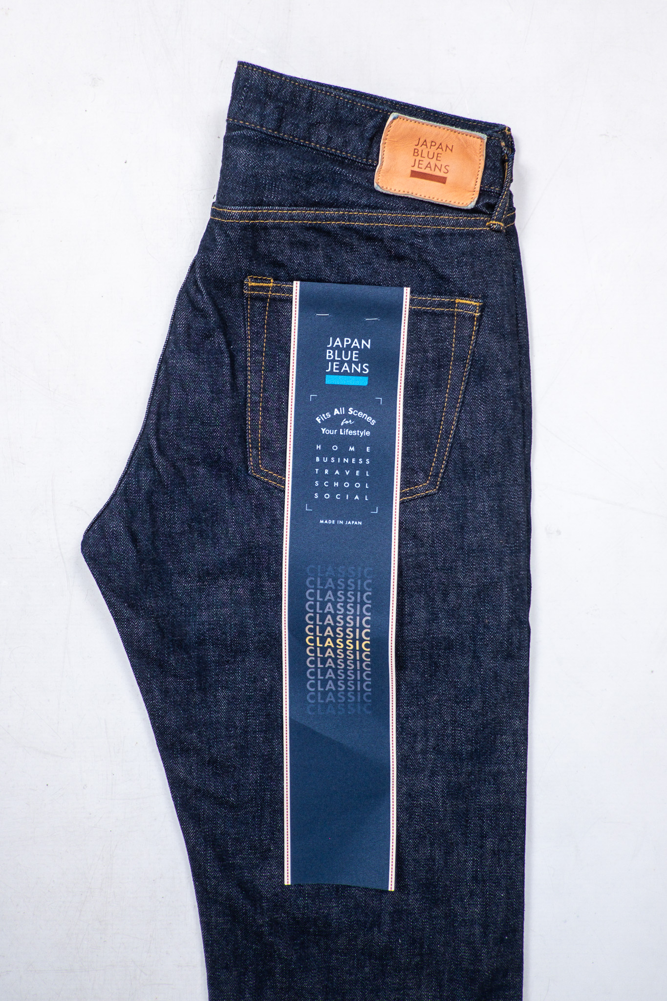 Japan Blue - J404 Africa Cotton Selvedge Denim Classic Straight 12.5oz - 2