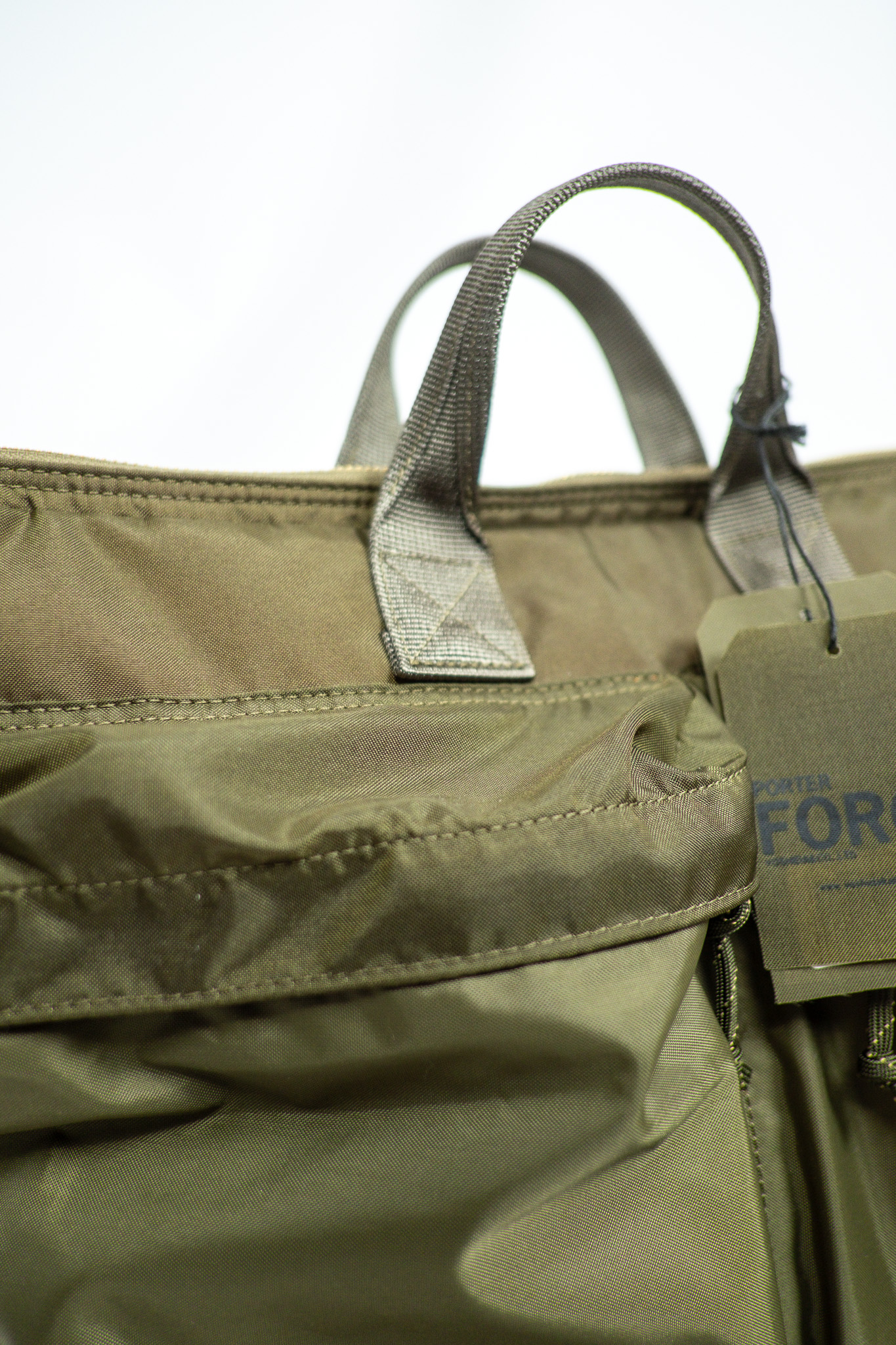 Porter Yoshida - Force 2Way Helmet Bag Olive Drab - 4