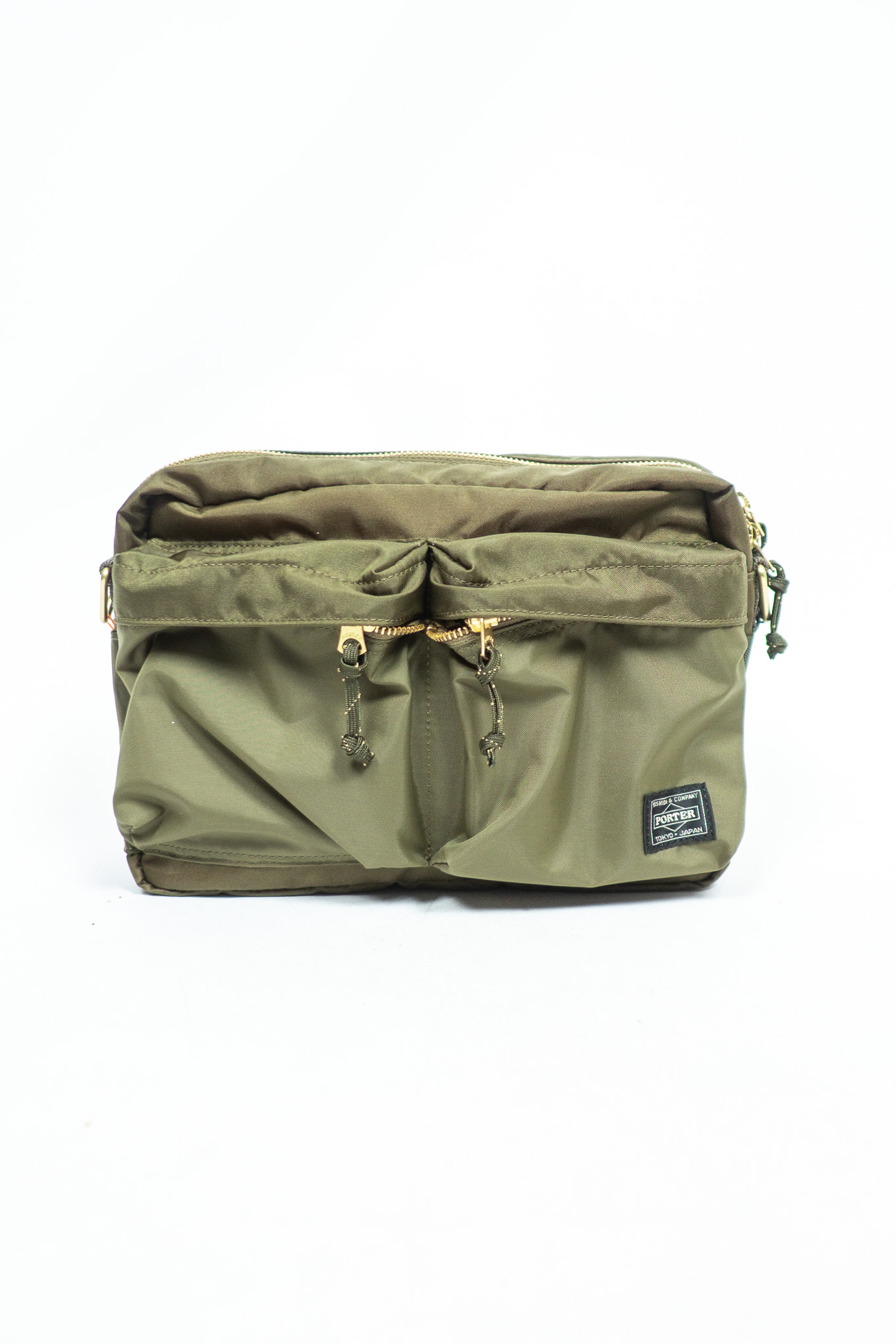 Porter Yoshida - Force Shoulder Bag (S) Olive Drab - 2