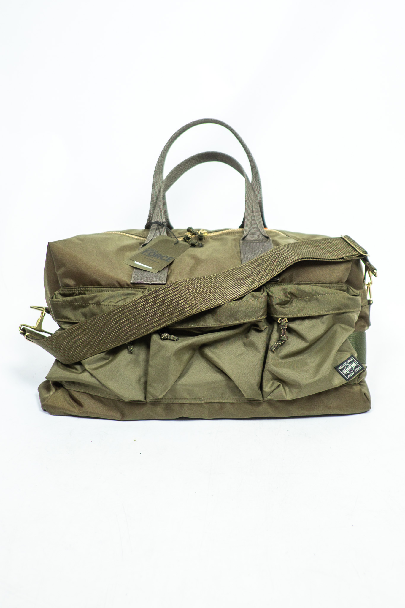 Porter Yoshida - Force 2Way Duffle Bag Olive Drab - Göteborg
