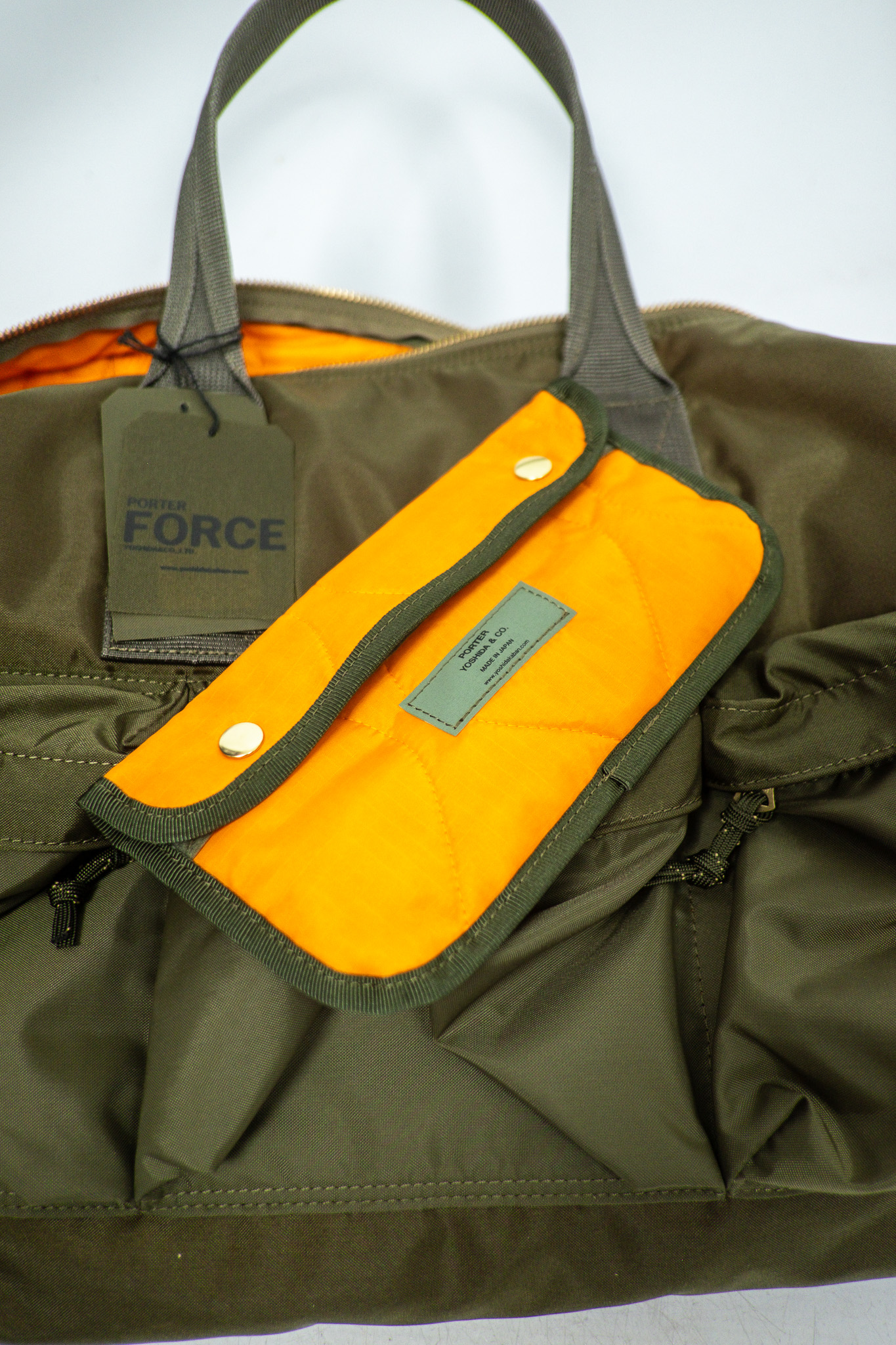 Porter Yoshida - Force 2Way Duffle Bag Olive Drab - 9