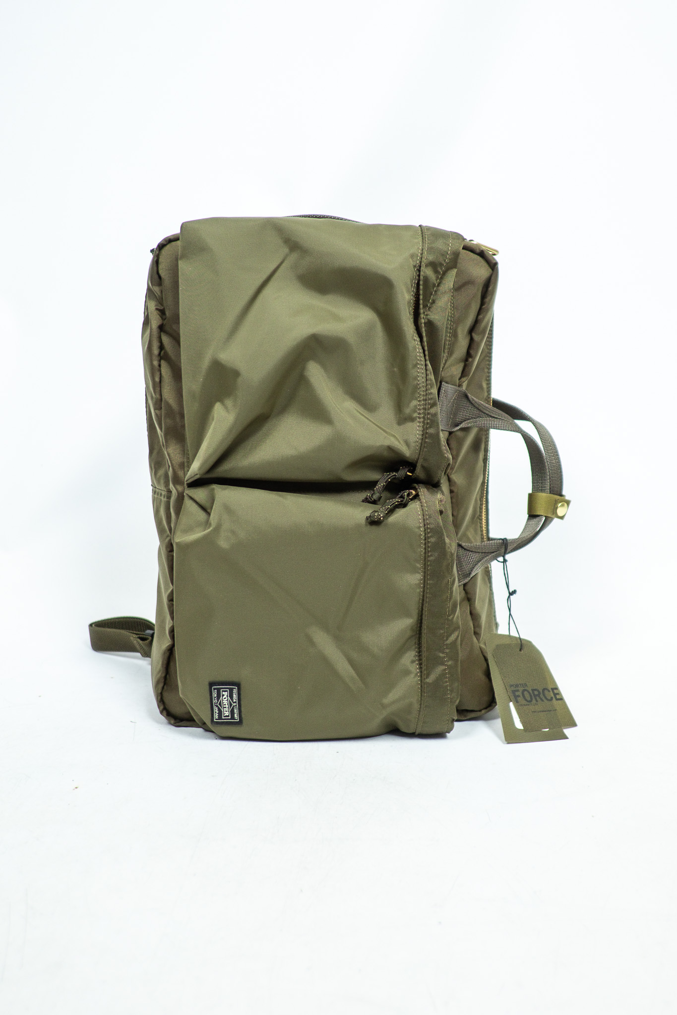 Porter Yoshida - Force 3Way Briefcase Olive Drab - 2