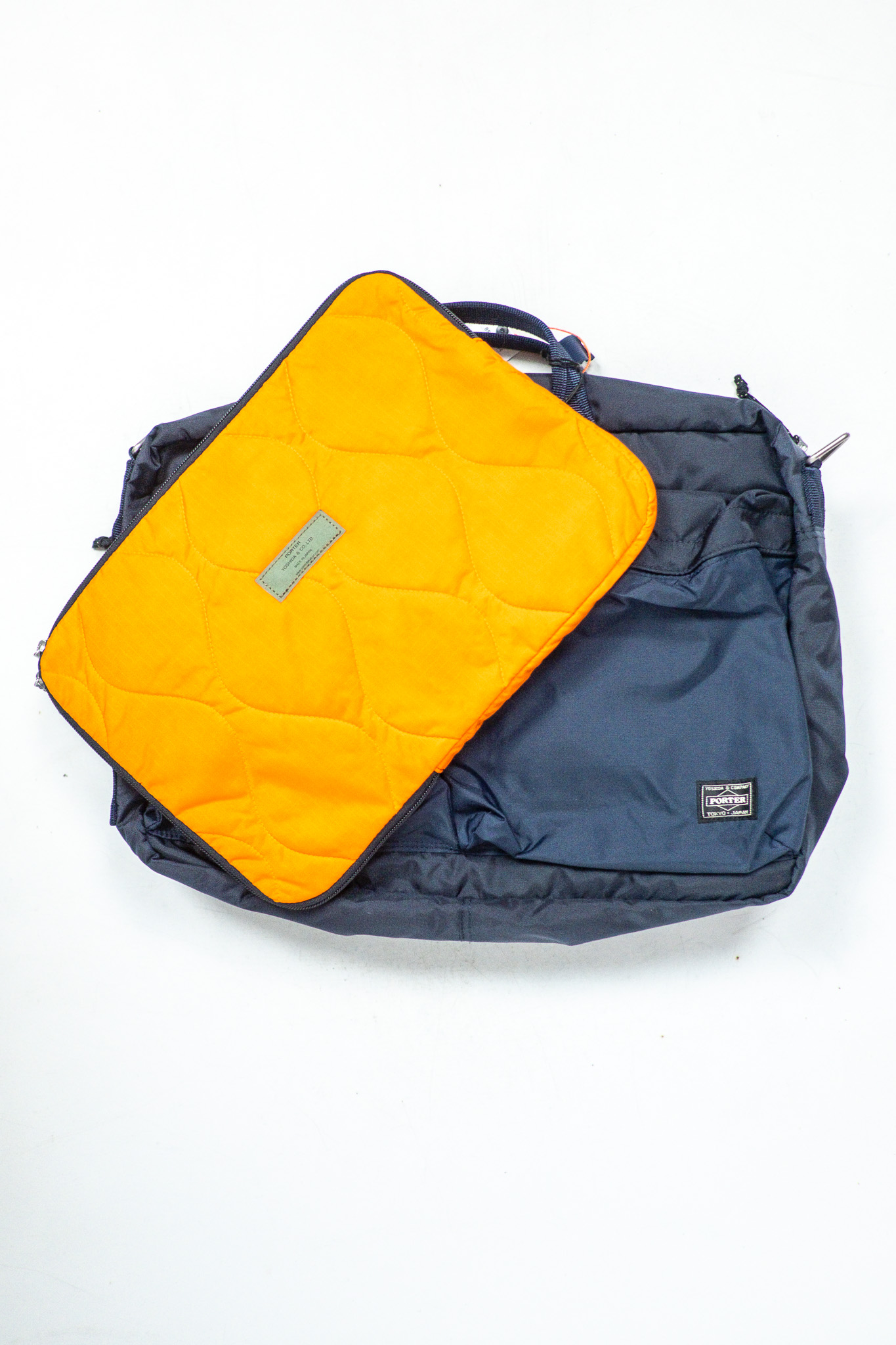 Porter Yoshida - Force 3Way Briefcase Navy - 12