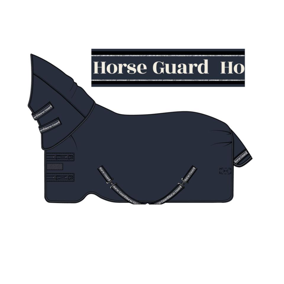 HorseGuard Millan 1200D Turnout Hästtäcke Avtagbar Hals 200g - Navy (105)