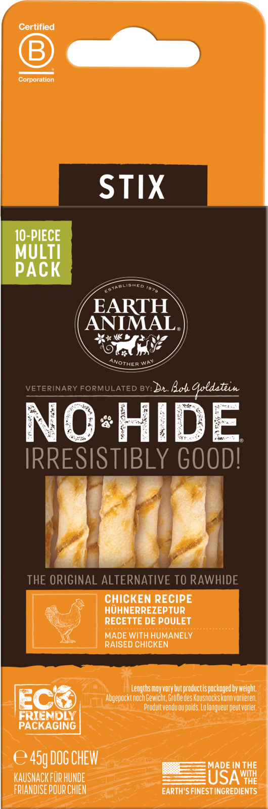 Earth Animal No-Hide STIX Chew - Chicken - 2