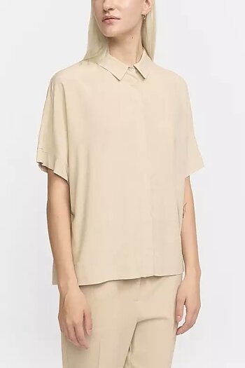 Soft Rebels - Freedom SS Shirt Feather Gray