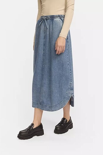 Soft Rebels - Keira Skirt Dark Denim
