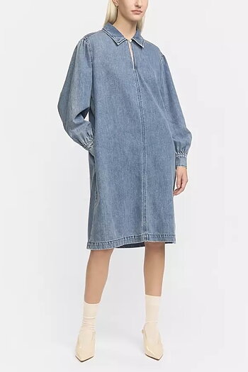 Soft Rebels - Keira Dress Dark Denim