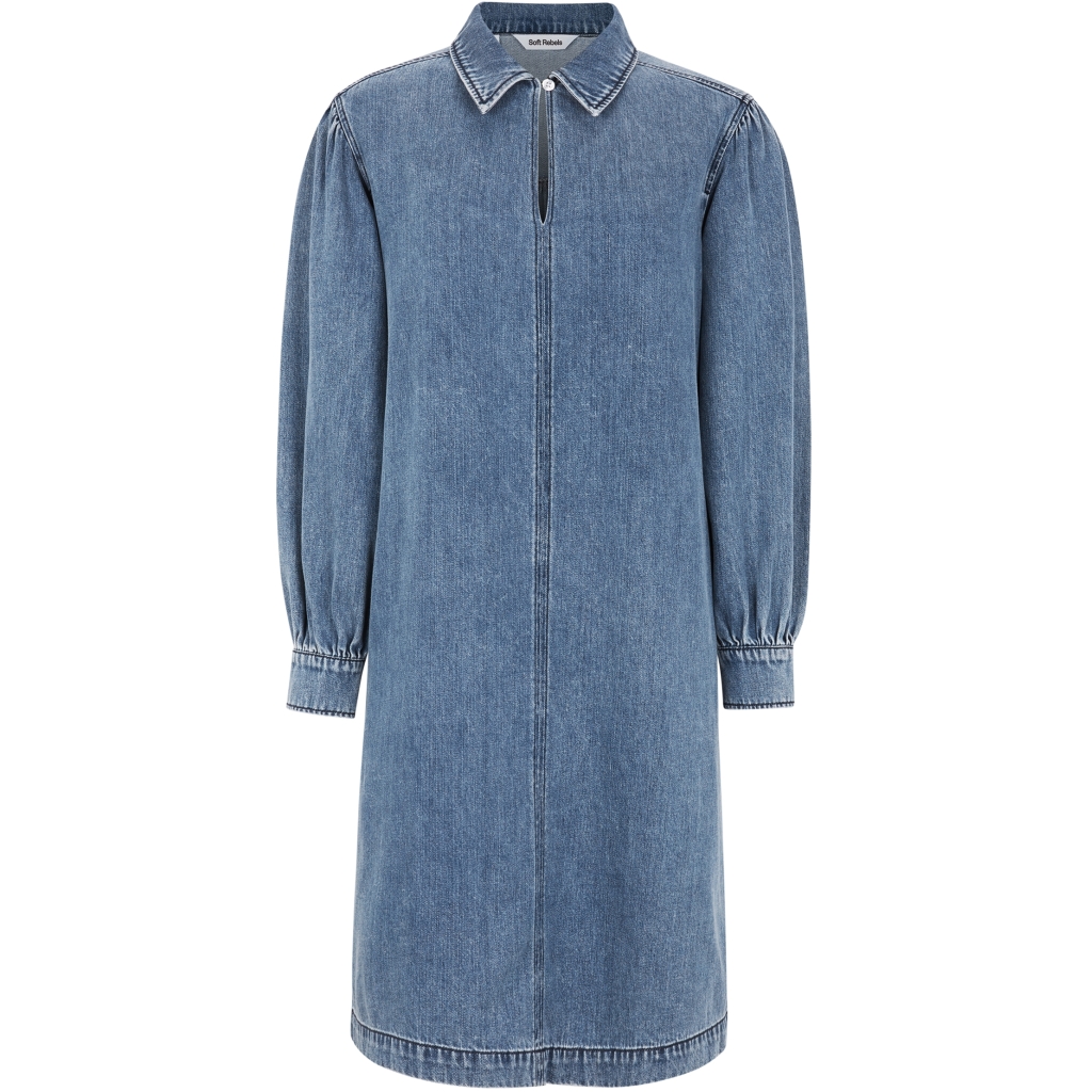 Soft Rebels - Keira Dress Dark Denim - 5