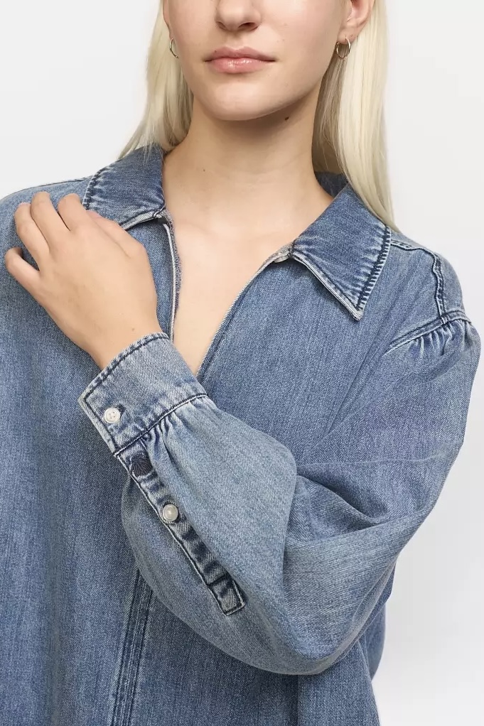 Soft Rebels - Keira Dress Dark Denim - 3