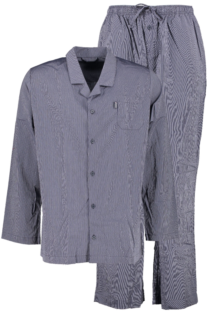 Classic Pyjamas set blårandig