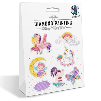Diamond Painting - Klistermärken - Fairy Tales