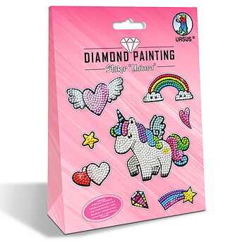 Diamond Painting - Klistermärken - Enhöring