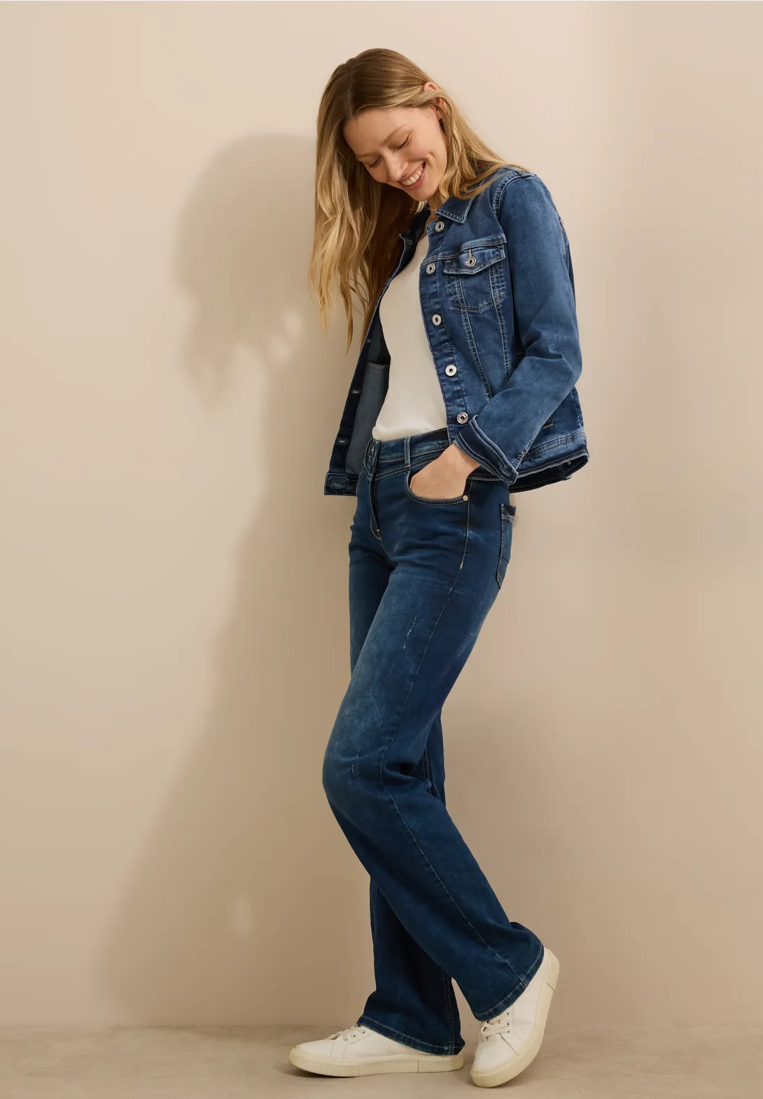 NOS Denim Jacket - Stl. S - Cecil - 3