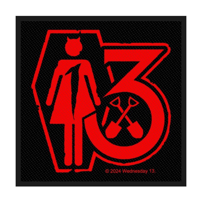 Wednesday 13 Casket Patch