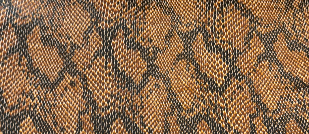 Snake brun/svart