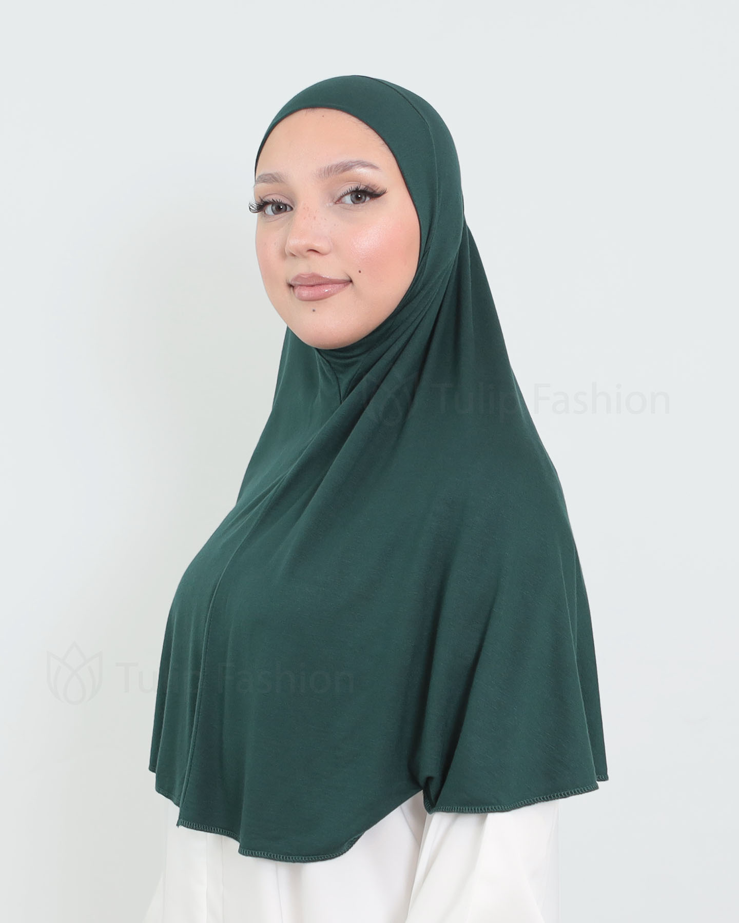 Hijab - Al Amira X-Large - One Piece - Green - 2