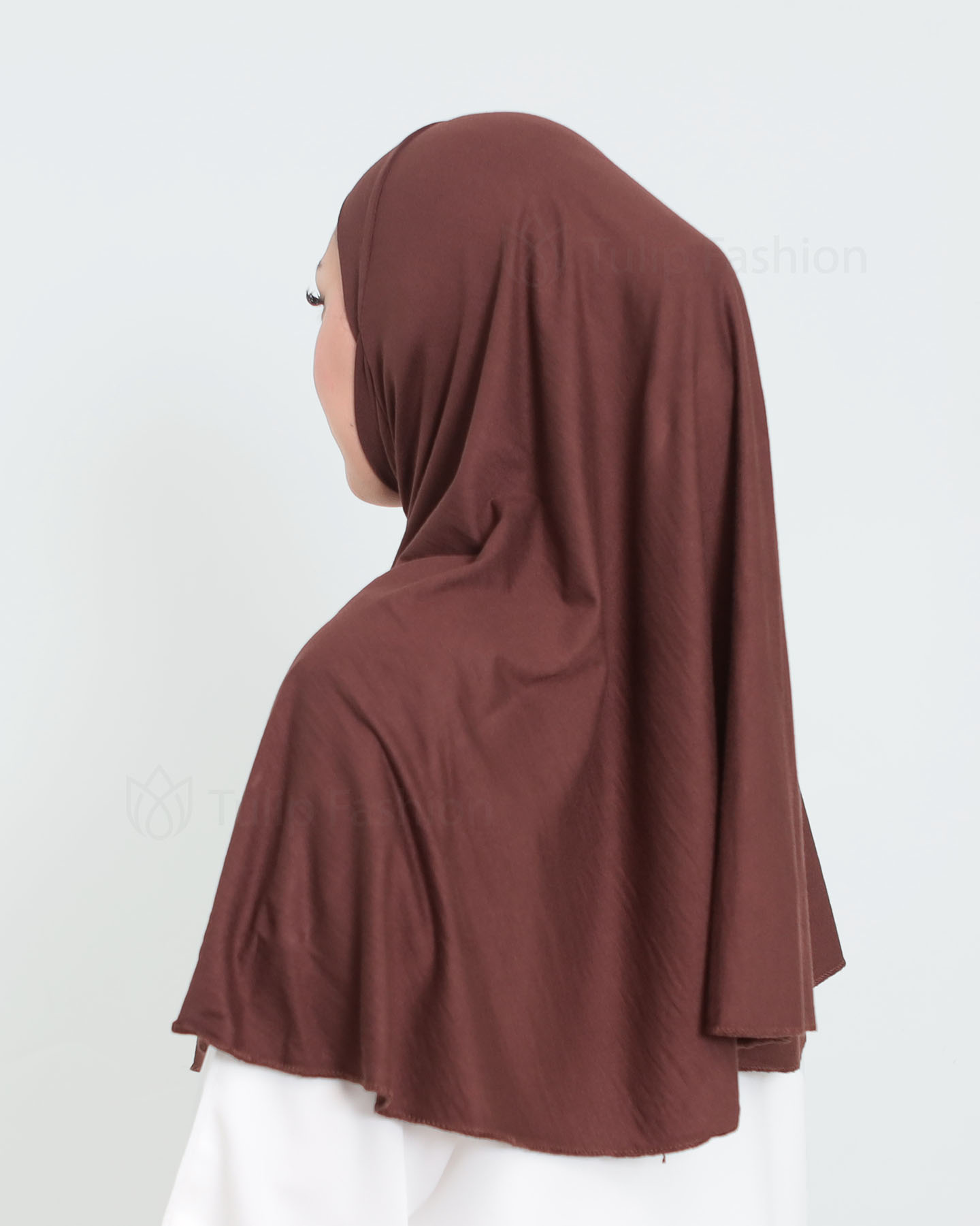 Hijab - Al Amira X-Large - One Piece - Brown - 3