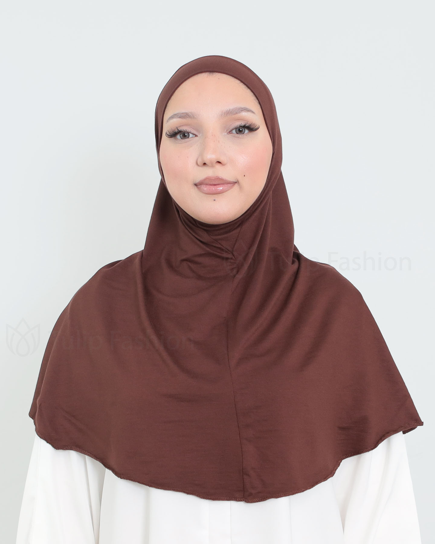 Hijab - Al Amira X-Large - One Piece - Brown