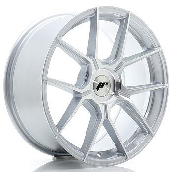 18" JR Wheels JR30 - Silver Machined Face