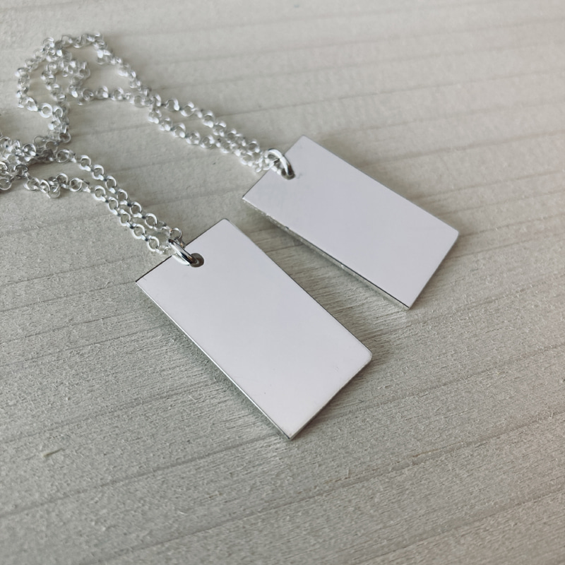 Dogtag Infinity - par hálsmen - Silfur - 2