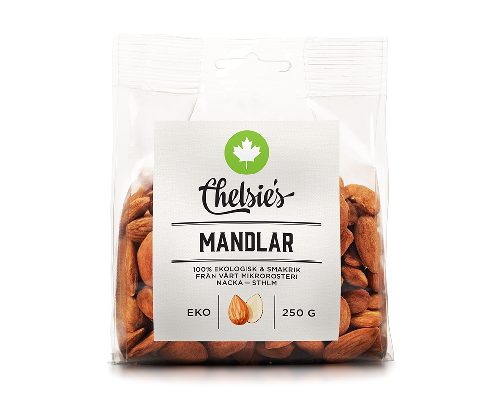Mandlar 250g Eko