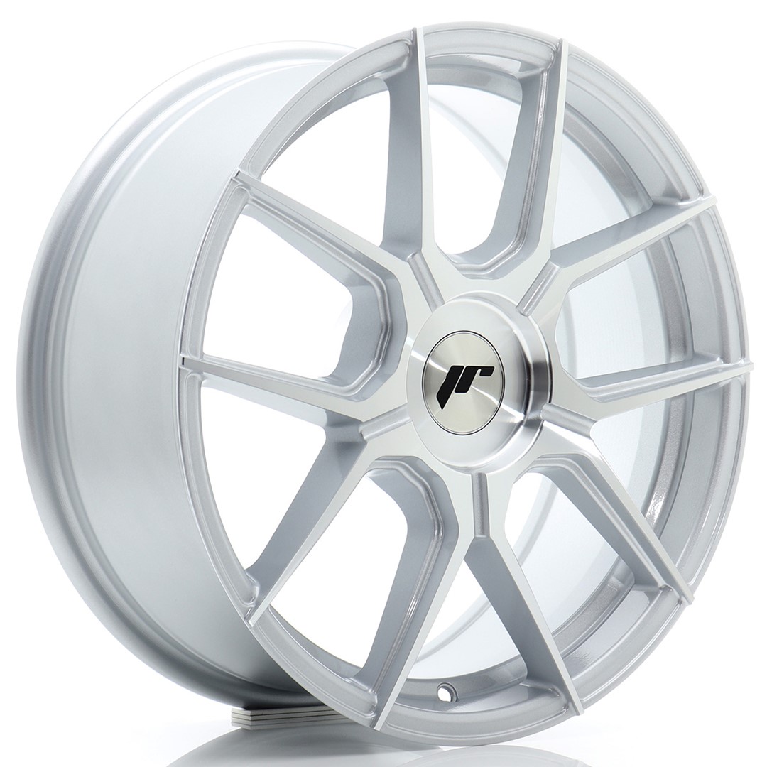 17" JR Wheels JR30 - Silver Machined Face
