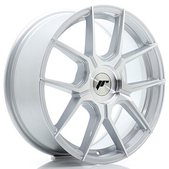 17" JR Wheels JR30 - Silver Machined Face